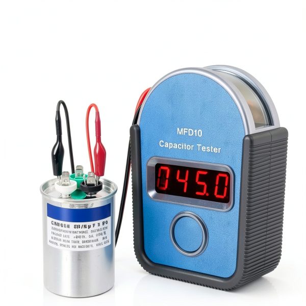 Digital Capacitor Tester oiuebxe MFD10 HVAC DIY-1