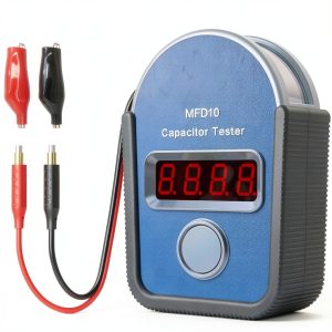 Digital Capacitor Tester oiuebxe MFD10 HVAC DIY-0