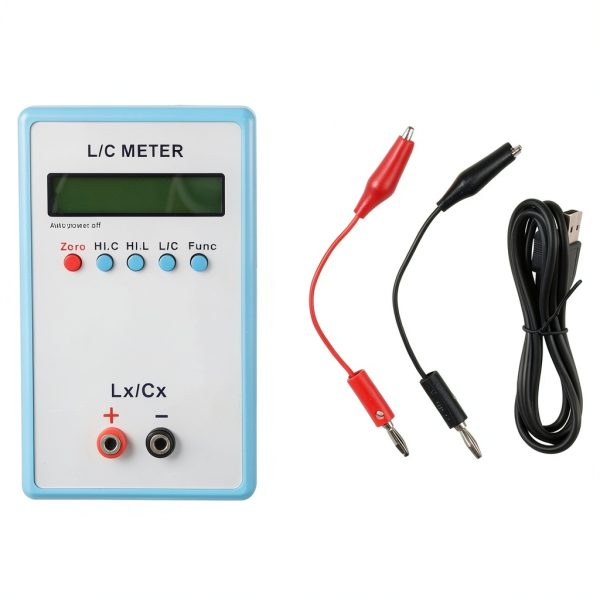 HOBBYIN LC Meter Handheld Capacitance Inductance Tester-0