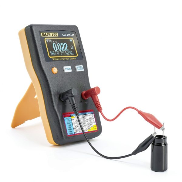 WISAMIC Capacitor ESR Tester 100kHz Precision Meter-5