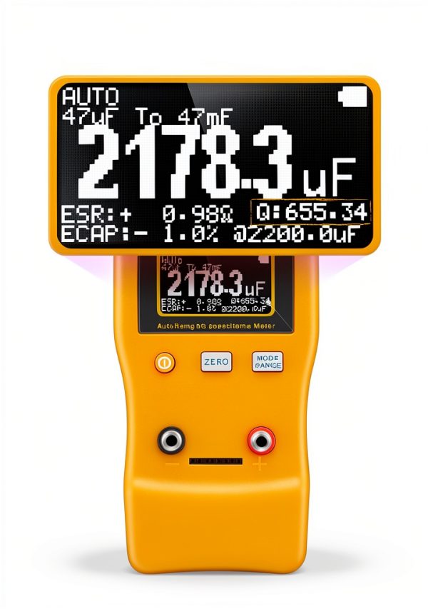 Capacitor Tester RQG Digital ESR Meter M6013X-5