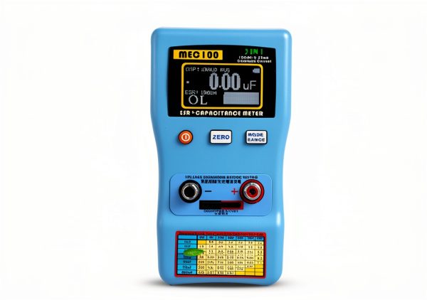MEC-100 Capacitance ESR Meter Digital Ohmmeter Battery-6