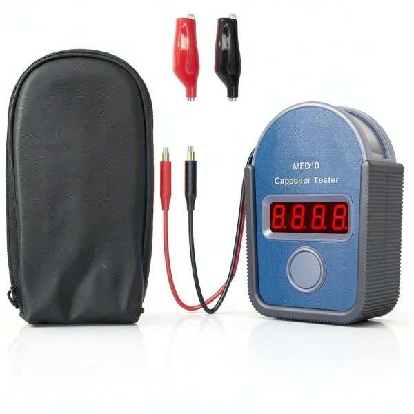 Digital Capacitor Tester oiuebxe MFD10 HVAC DIY-4