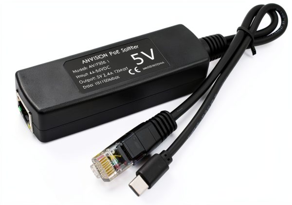 Anvision PoE Splitter 5V DC Power Adapter-3