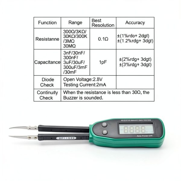 Naroote Digital SMD Tester Handheld Component Measurement-1