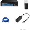 REVODATA Powerline Network Adapters 100Mbps PS5724AT-RJ-1
