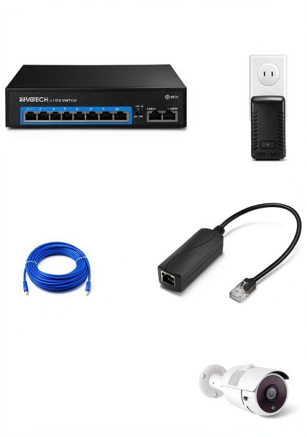 REVODATA Powerline Network Adapters 100Mbps PS5724AT-RJ-1