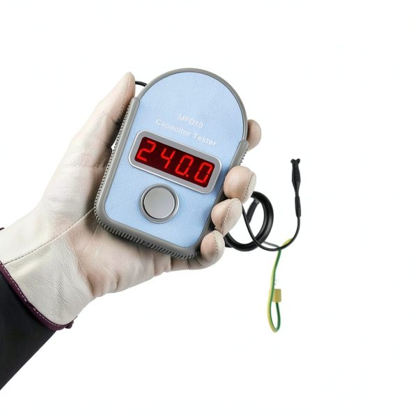 Digital Capacitor Tester oiuebxe MFD10 HVAC DIY-2