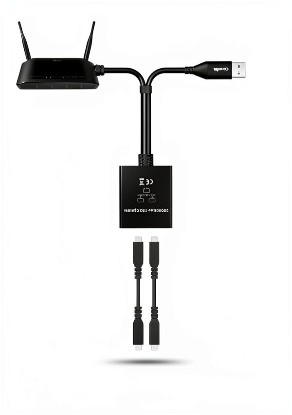 Conable RJ45 Splitter for Gaming and Streaming-4