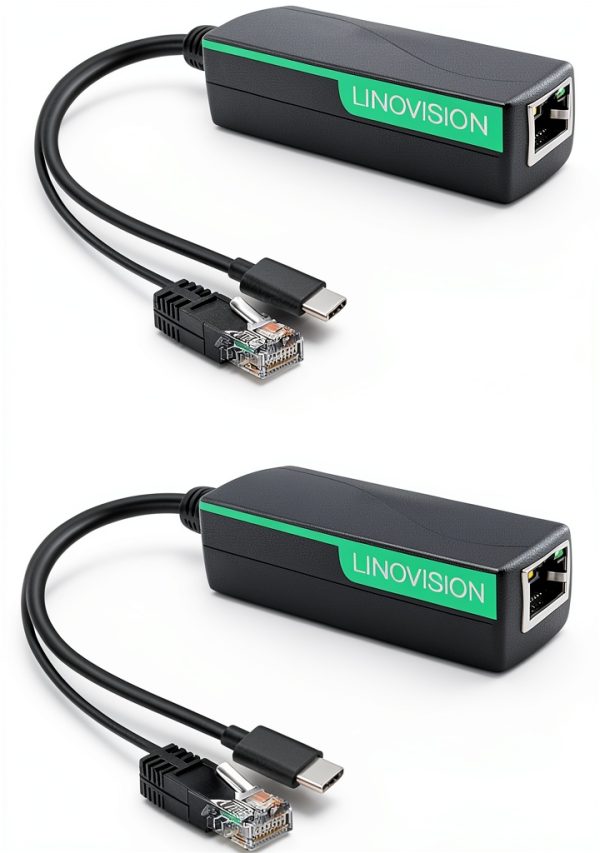 LINOVISION PoE Splitter Waterproof DC12V Output-0