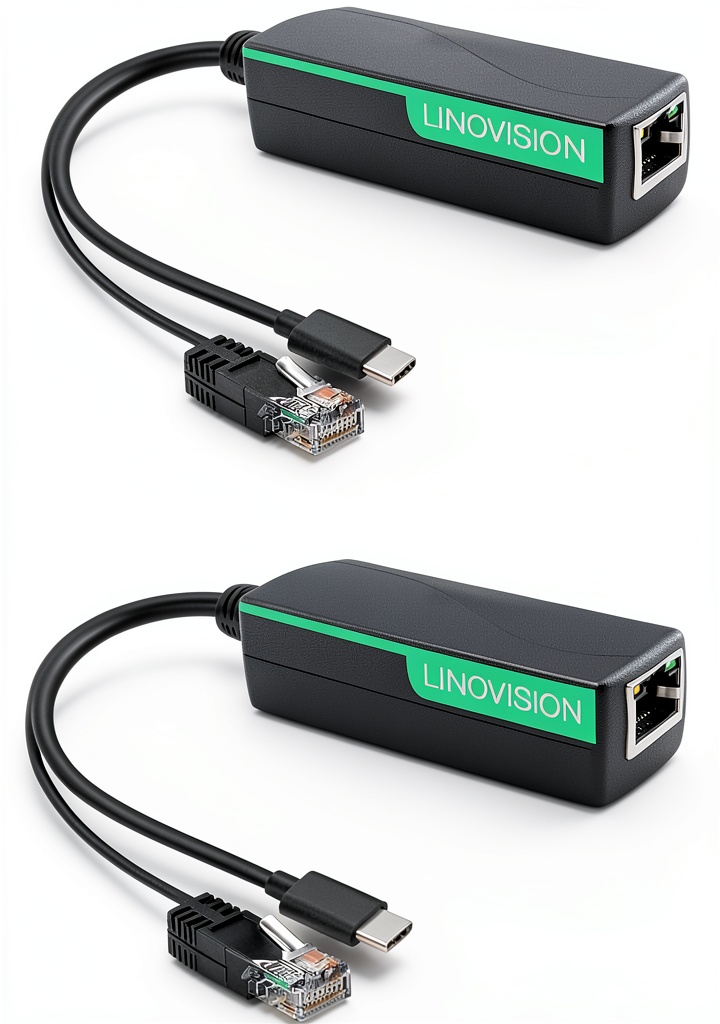 LINOVISION PoE Splitter Waterproof DC12V Output