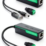 12V PoE Splitter LINOVISION Ethernet Power Adapter-0