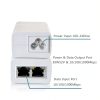 PoE Injector 30W 52V PROCET Ethernet Power Supply for IP Cameras-1