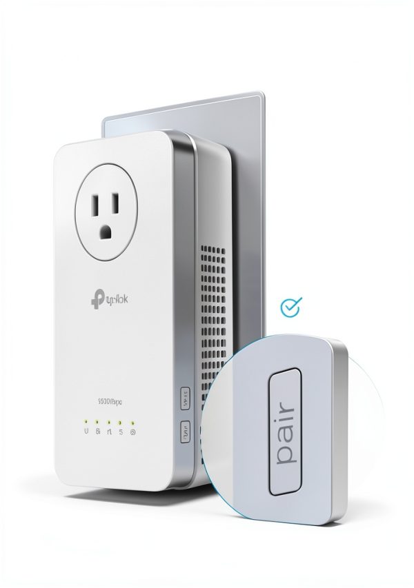 TP-Link Powerline Adapter TL-WPA8631P Kit AV1300 Dual‑Band Wi‑Fi-4