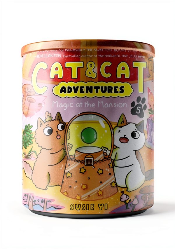 Cat & Cat Adventures Book 5 by HarperAlley Graphic Novel 96 Pages-0