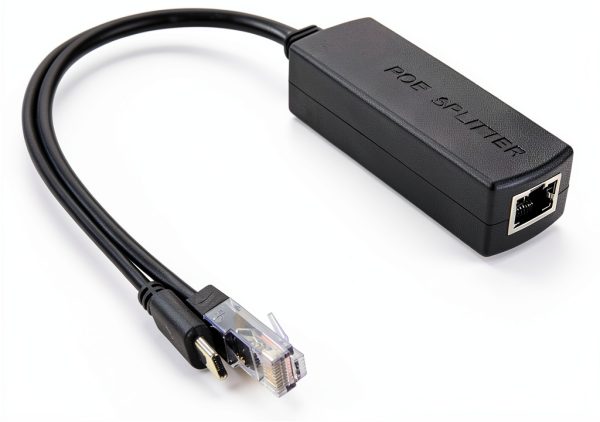 PoE to USB-C Splitter UCTRONICS U6115 5V 2.4A Gigabit Ethernet-0