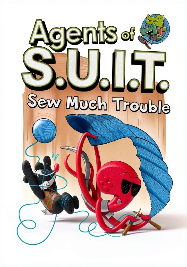 InvestiGators Book 4 Agents of S U I T by First Second Mystery-0