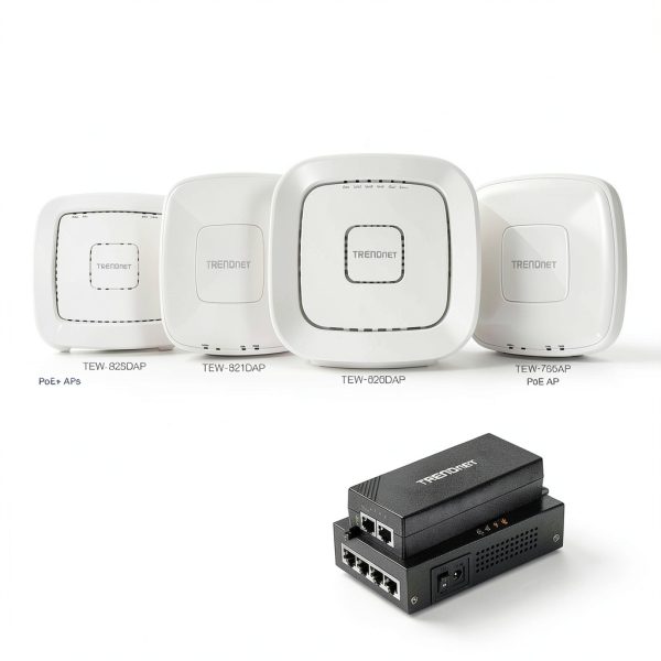 TRENDnet Gigabit PoE+ Injector TPE-115GI with 1 Gigabit Ethernet Port-1