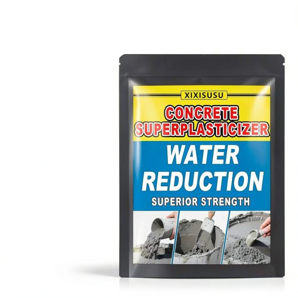 Concrete Super Plasticizer – High Range Water Reducer Admixture for Superior Strength & Workability (White, 16 oz)-1