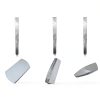 Flat Steel Stakes 1.6"W x 18"L Rust-Resistant 20-Pack BIGalleons-3