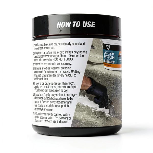DAP Ready-Mixed Concrete Patch, Gray, 1 Gal (7079831090)-2