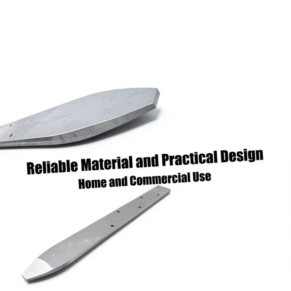 Flat Steel Stakes 1.6"W x 18"L Rust-Resistant 20-Pack BIGalleons-2