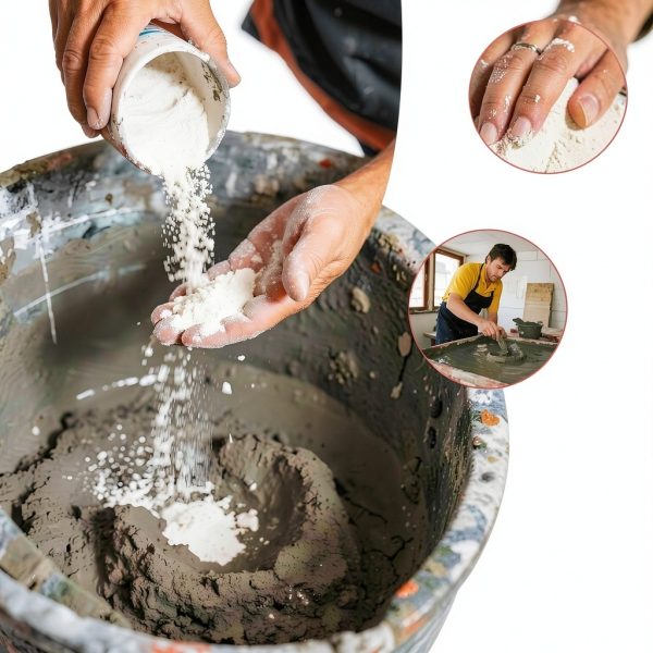 Concrete Super Plasticizer – High Range Water Reducer Admixture for Superior Strength & Workability (White, 16 oz)-4