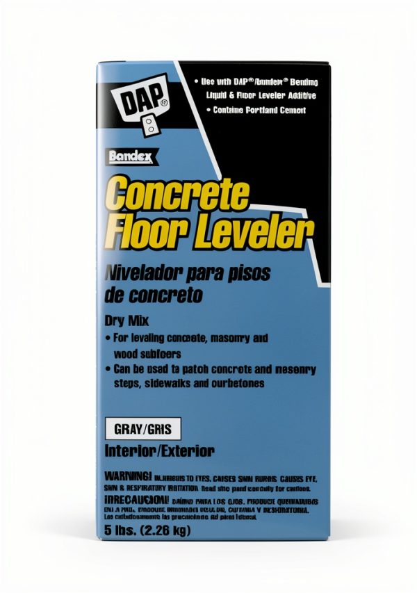 DAP 20369 Concrete Floor Leveler 5 lb Gray Plastic-0