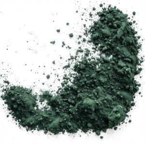 GOODTAKE Iron Oxide Powder, Green Concrete Color Pigment, Color Dye for Cement, Concrete, Clay, Pastel, Mortar, Grout, Mix DIY, Epoxy Resin (12 oz)-0