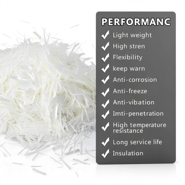 Fiberglass for Cement Mortar Reinforcement UPTTHOW 19mm 1lb Mix-1