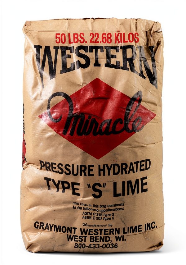 Hydrated Lime Mutual Industries Western Type S 40 lb Masonry Bag-0