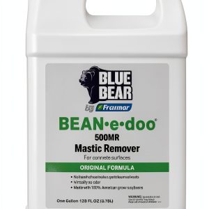 BLUE BEAR 500MR Mastic Remover 1 Gallon Soy Based Adhesive Cleaner-0
