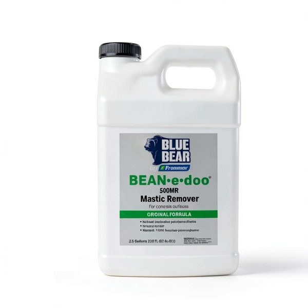 BLUE BEAR 500MR Mastic Remover 1 Gallon Soy Based Adhesive Cleaner-6